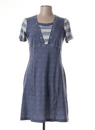 Robe courte manches courtes manches courtes bleu MERI & ESCA femme