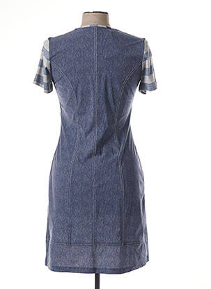 Robe courte manches courtes manches courtes bleu MERI & ESCA femme