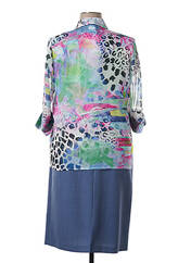 Ensemble robe bleu FRANCE RIVOIRE pour femme seconde vue