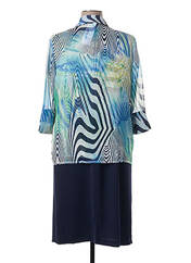 Ensemble robe bleu FRANCE RIVOIRE pour femme seconde vue