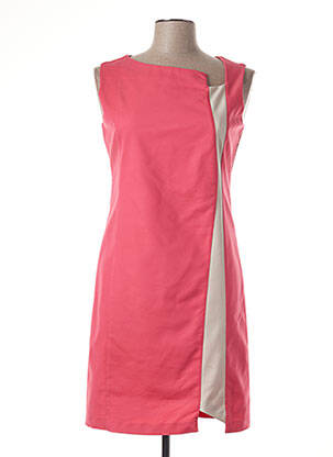 Robe courte rose QUATTRO pour femme