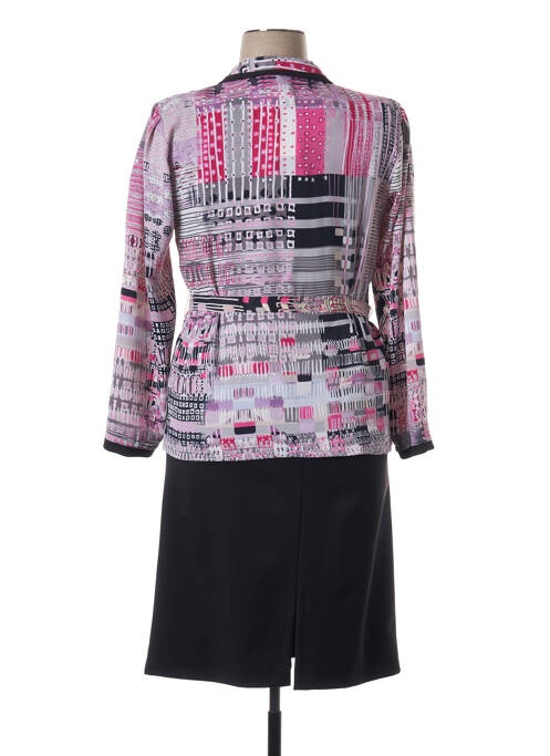 Robe mi-longue rose GUY DUBOUIS pour femme