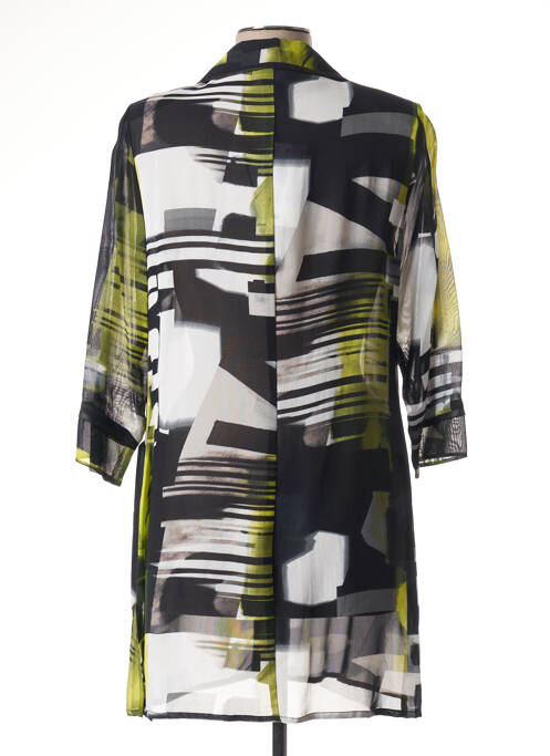 Tunique manches courtes jaune GUY DUBOUIS pour femme