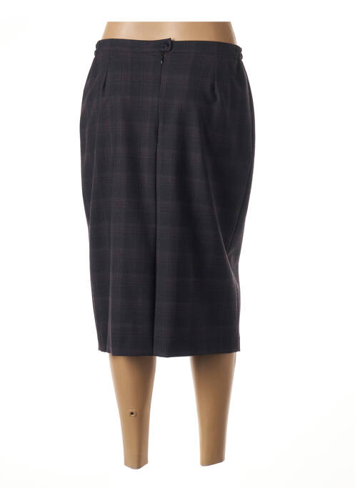 Jupe mi-longue noir FRANCE RIVOIRE pour femme