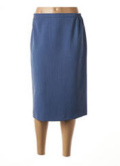 Jupe mi-longue bleu FRANCE RIVOIRE pour femme seconde vue