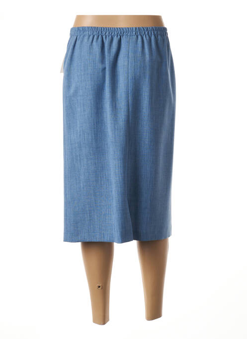 Jupe mi-longue bleu FRANCE RIVOIRE pour femme