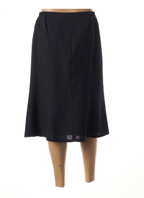 Jupe mi-longue noir GUY DUBOUIS pour femme