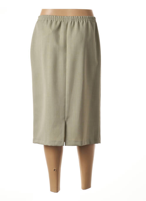 Jupe mi-longue vert FRANCE RIVOIRE pour femme