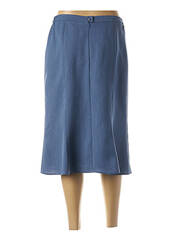 Jupe mi-longue bleu FRANCE RIVOIRE pour femme seconde vue