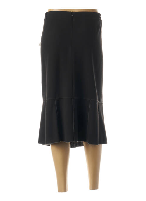 Jupe mi-longue noir GUY DUBOUIS pour femme