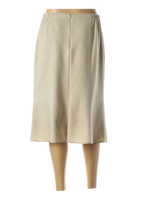 Jupe mi-longue vert FRANCE RIVOIRE pour femme