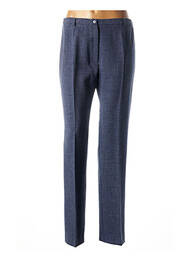 Pantalon droit stretch taille normale bleu FRANCE RIVOIRE femme