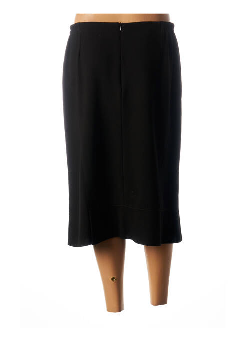 Jupe mi-longue noir GUY DUBOUIS pour femme