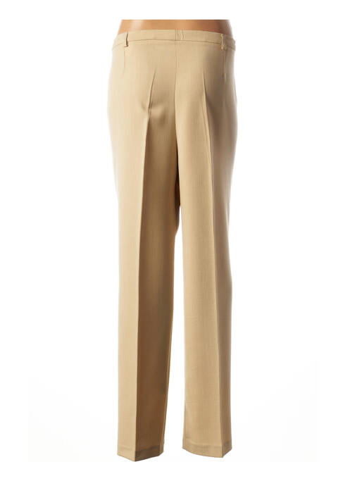 Pantalon droit beige GUY DUBOUIS pour femme