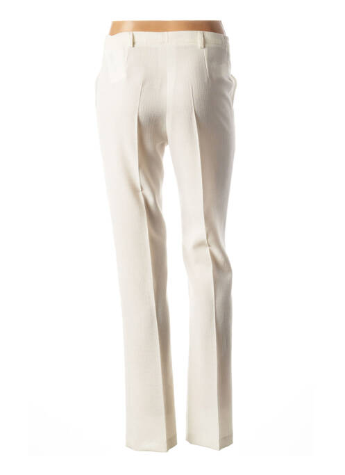 Pantalon droit beige GUY DUBOUIS pour femme