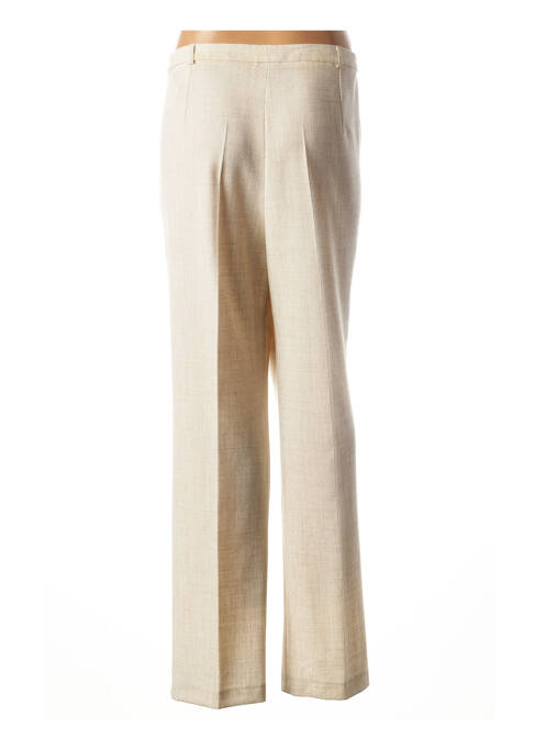 Pantalon droit beige GUY DUBOUIS pour femme