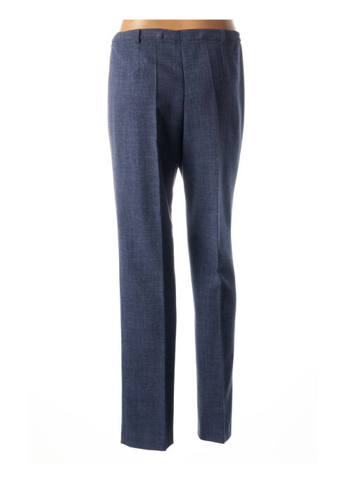 Pantalon droit bleu FRANCE RIVOIRE pour femme