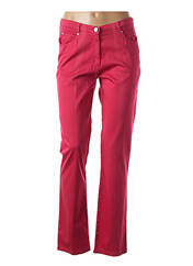 Pantalon droit rose GUY DUBOUIS pour femme seconde vue