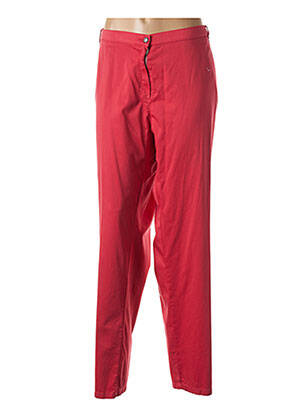 Pantalon droit rouge MERI & ESCA pour femme