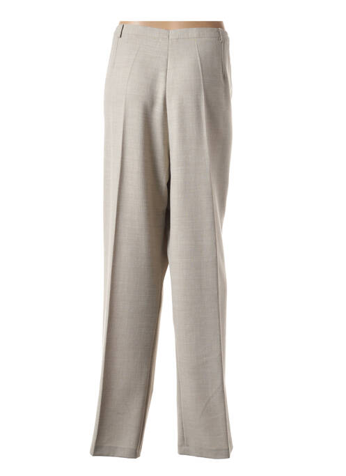 Pantalon droit beige GUY DUBOUIS pour femme