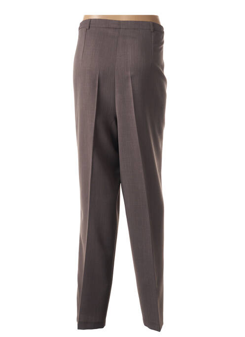 Pantalon droit gris GUY DUBOUIS pour femme