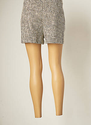 Short taille haute taille haute blanc ATELIER BOHÈME femme