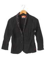 Veste casual coupe cintrée noir LE TEMPS DES CERISES femme