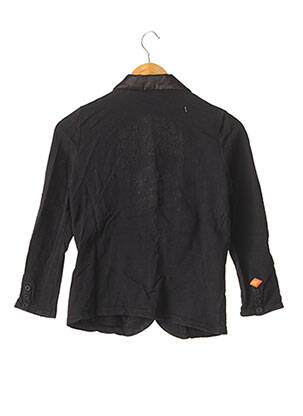 Veste casual coupe cintrée noir LE TEMPS DES CERISES femme