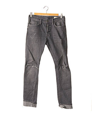 Jeans coupe slim gris ALLSAINTS pour homme
