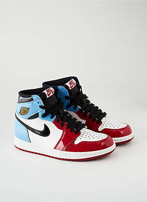 Baskets talon plat jusqu'à 3cm bleu NIKE femme