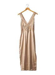 Robe longue beige NASTY GAL pour femme seconde vue