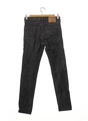 Jeans coupe slim noir HOLLISTER pour homme seconde vue