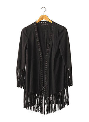 Veste casual coupe cintrée noir ZARA femme