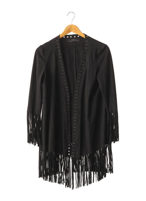 Veste casual coupe cintrée noir ZARA femme
