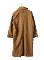 Manteau long marron BROWNIE pour femme seconde vue