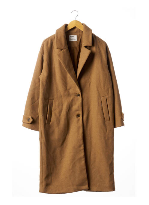 Manteau long marron BROWNIE pour femme