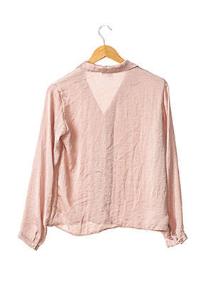 Chemisier coupe fluide manches longues rose ATMOSPHERE femme