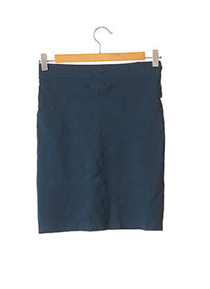 Jupe courte taille élastique bleu NUMPH femme