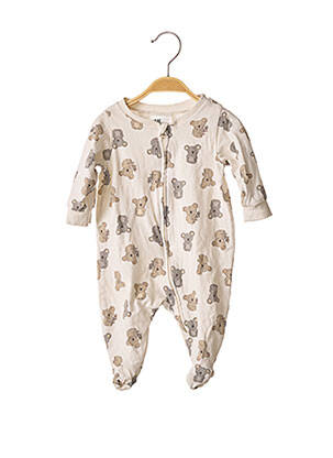 Pyjama beige H&M pour garçon