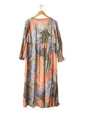 Robe longue orange BLANCHEPORTE pour femme seconde vue