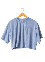 T-shirt bleu DIVIDED H&M pour femme seconde vue