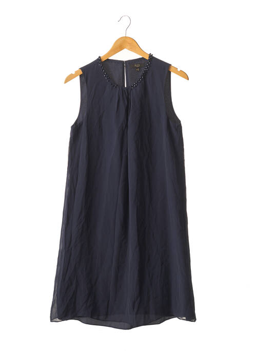 Robe courte sans manche sans manche bleu MAISON 123 femme