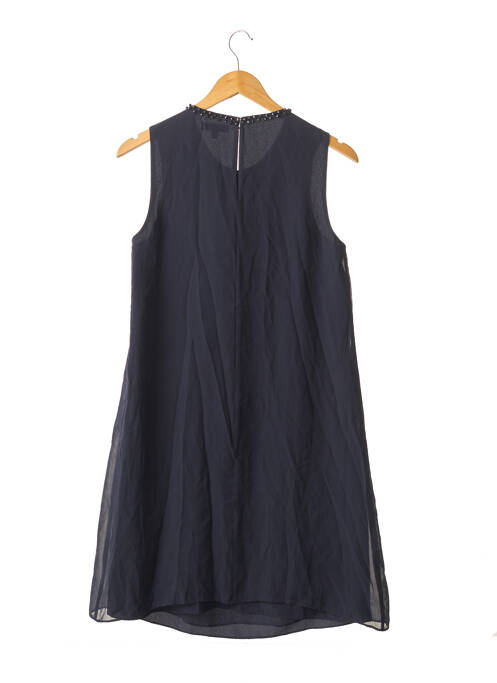 Robe courte sans manche sans manche bleu MAISON 123 femme