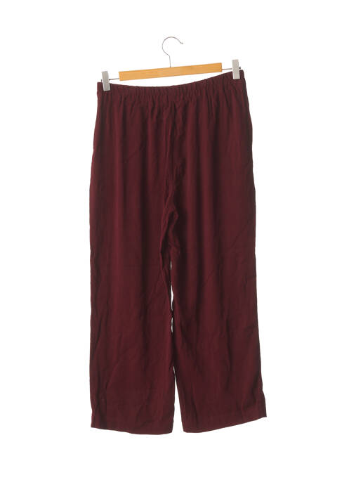 Pantalon droit rouge MANGO pour femme