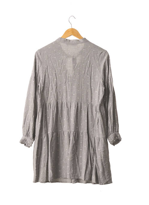 Robe courte gris ZARA pour femme