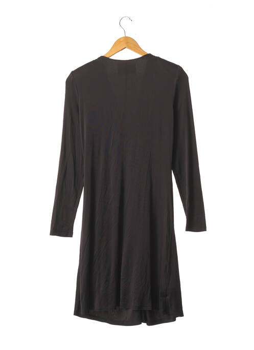 Robe mi-longue noir LES PETITES... pour femme