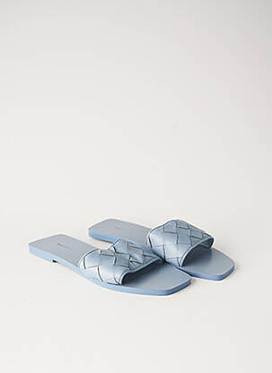 Mules/sabots talon plat jusqu'à 3cm violet WHAT FOR femme