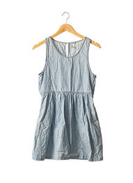 Robe courte sans manche sans manche bleu FOREVER 21 femme