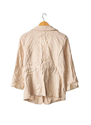 Veste casual col tailleur beige LILI SIDONIO femme