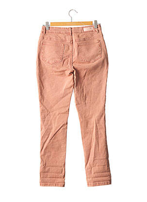 Pantalon droit taille normale taille normale rose PROMOD femme